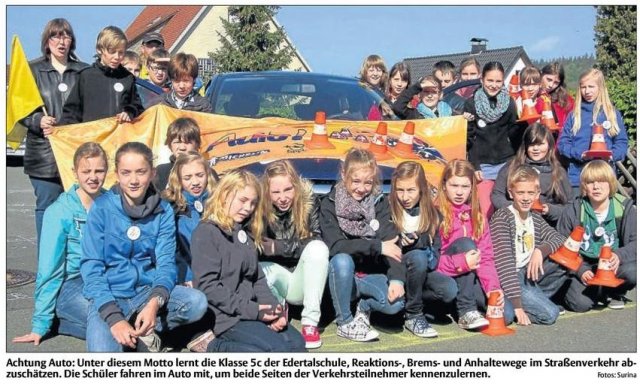 Achtung Auto Foto: D. Surina
