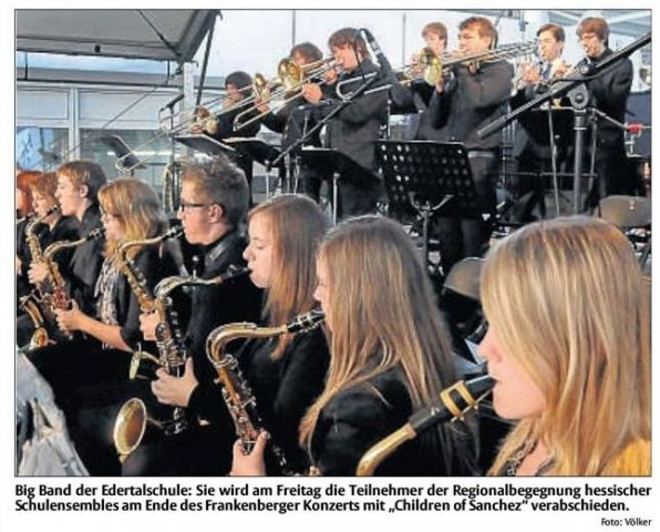 Ankündigung Schulen musizieren Foto: Völker