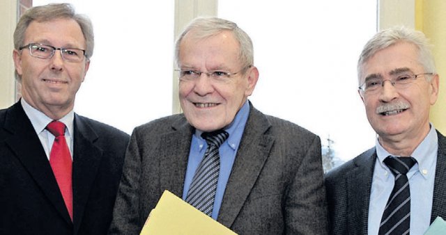 Dienstjubiläum Deichsel Urkundenübergabe Foto: J .Fuhr