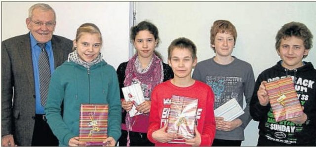 Sieger Mathewettbewerb 2011 Foto: Battefeld