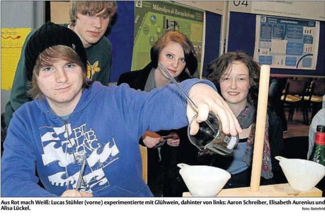 Tag der Naturwissenschaften Foto: Battefeld