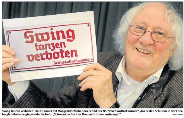 Lebenserinnerungen Emil Mangelsdorff Foto: Völker