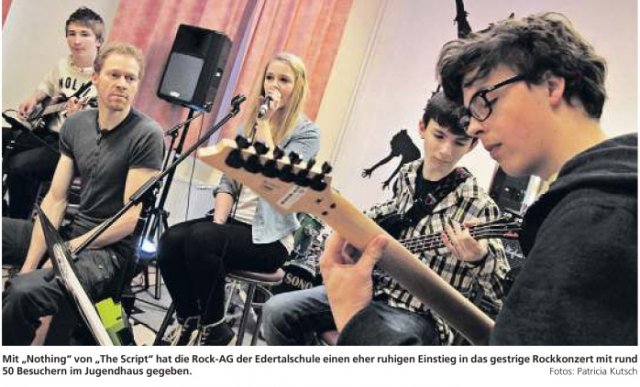 Weihnachtsrock Rock AG 2012 Foto: P. Kutsch