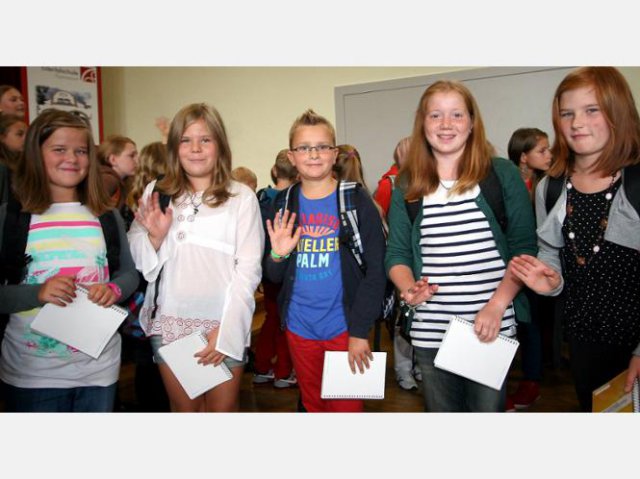 Einschulung Jg. 5 Foto: zgm