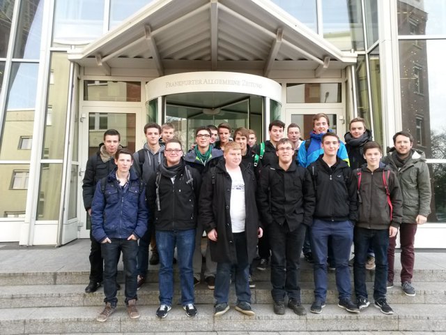 Exkursion Powi-Kurs zur FAZ 2013