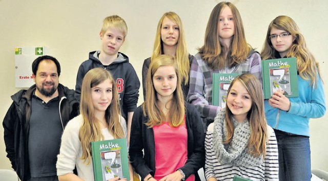 Sieger Mathewettbewerb 1. Runde Foto: A. Pauly