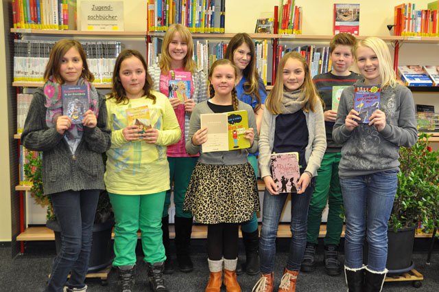 Vorlesewettbewerb 2013 Klasse 6 Foto: D. Wagener