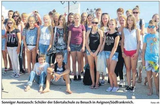 Austausch Frankreich 2014 Foto: nh