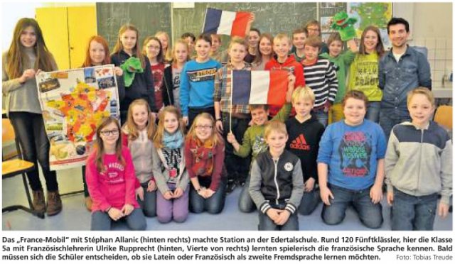 France Mobil 2014 Foto: T. Treude