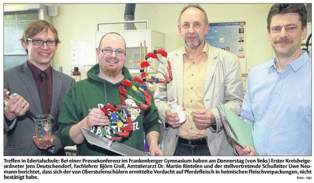 Jfo - Pferdefleischverdacht nicht bestätigt Foto: mjx