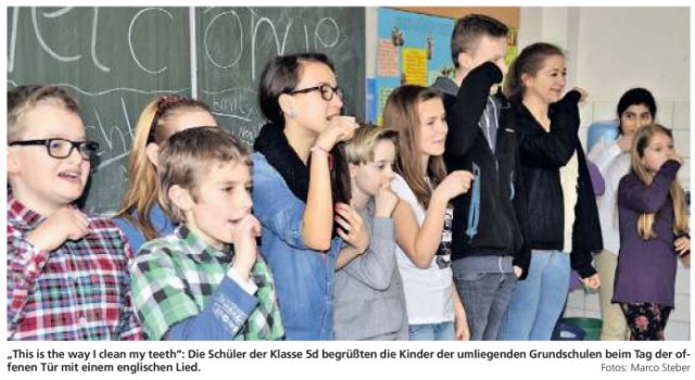 Tag der offenen Tür 2014 Foto: M. Steber