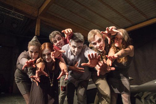 Ankündigung Theater AG 2014 Foto: P. Kutsch